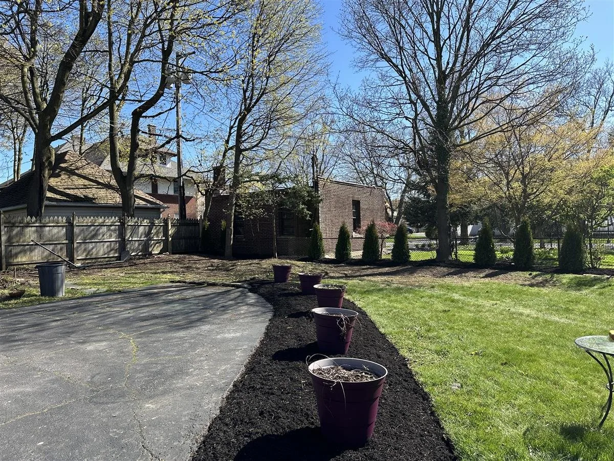 Completed residential landscape refresh